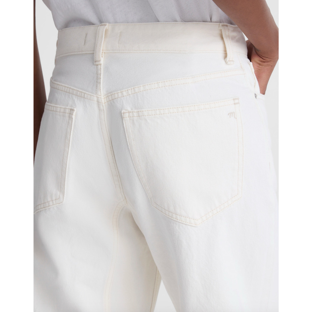Madewell The Tall Darted Barrel Leg Jean Vintage Canvas Rigid Denim 26T NWT - Picture 5 of 16